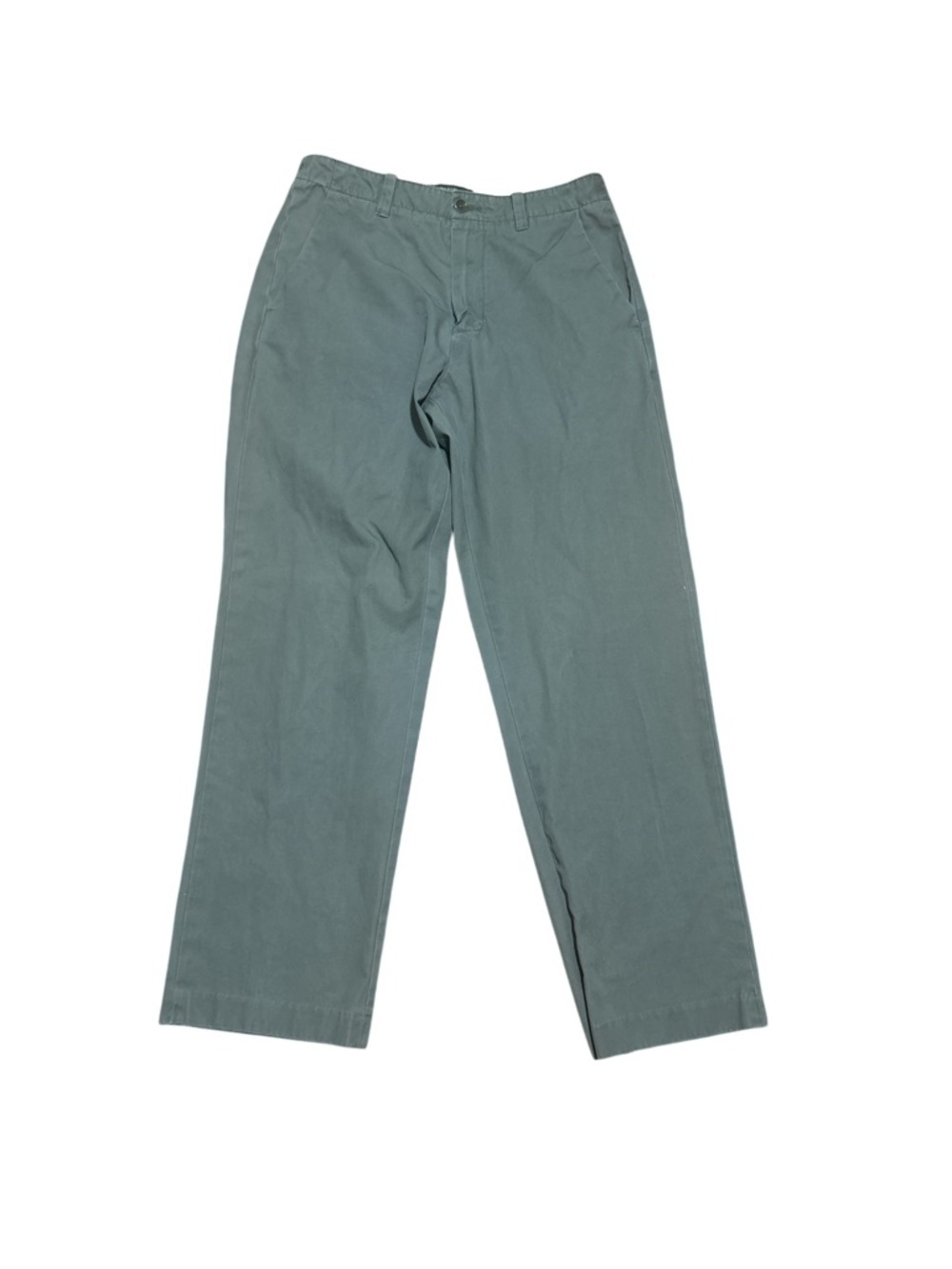 Banana Republic Gray Cotton Chino Pants Men’s 33x32 Straight Casual Minimalist - Picture 2 of 9